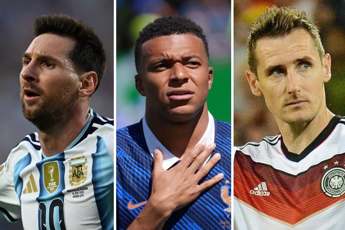 Mondial-2026: les meilleurs buteurs de l'histoire de la Coupe du monde